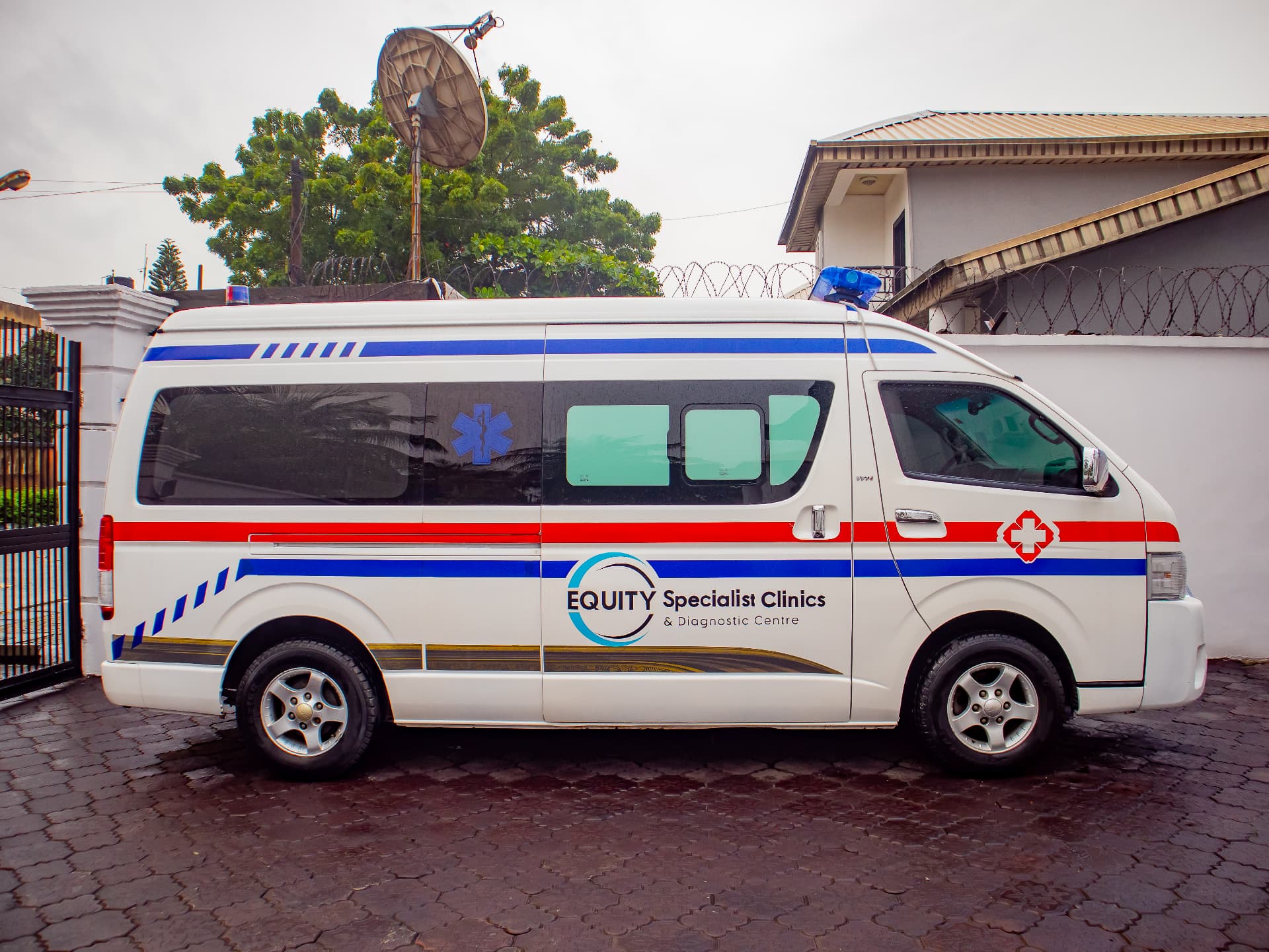 Equity Specialist Clinics & Diagnostic Centre emergency ambulance